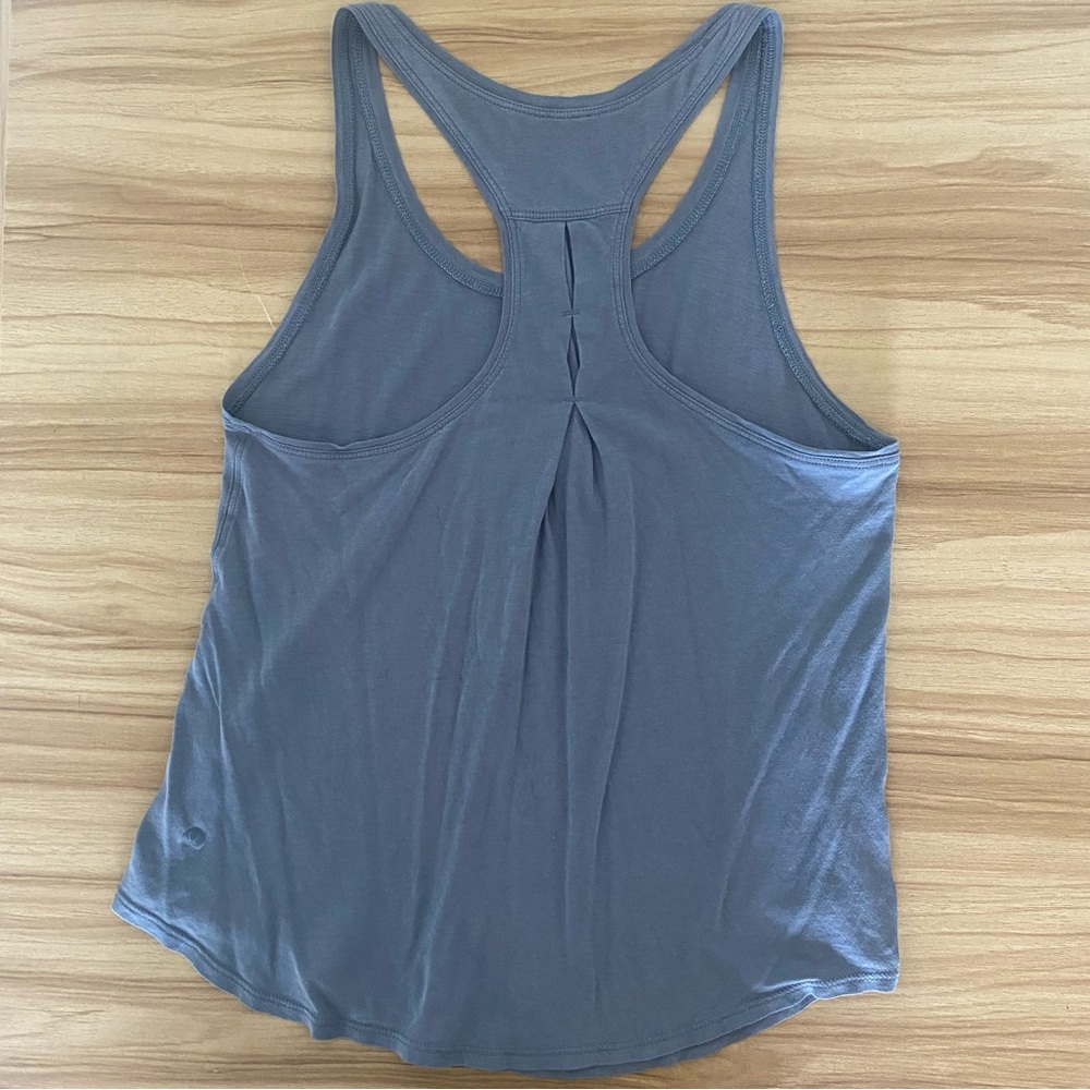 LULULEMON dusty blue/gray racerback tank